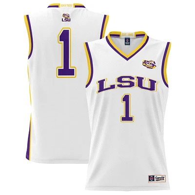 Male GameDay Greats #1 LSU Tigers Lightweight Basketball Jersey
