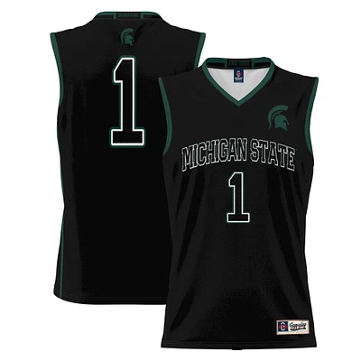 Male GameDay Greats #1 Michigan State Spartans Lightweight Basketball Jersey