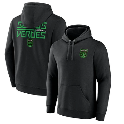 Men's Black Austin FC Team Hometown Collection Pullover Hoodie