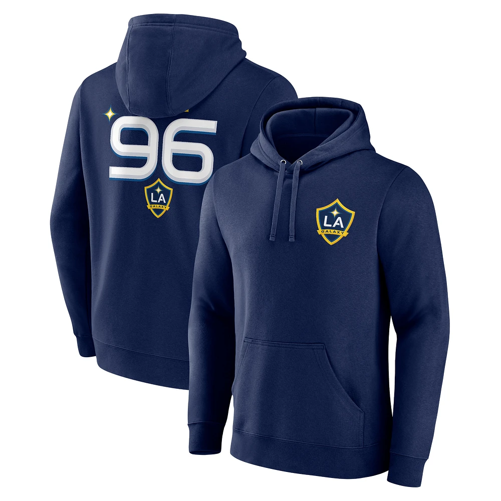 Men's Navy LA Galaxy Team Hometown Collection Pullover Hoodie