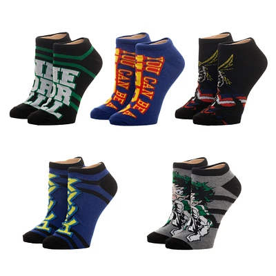 Women's BIOWORLD My Hero Academia 5-Pack Ankle Socks