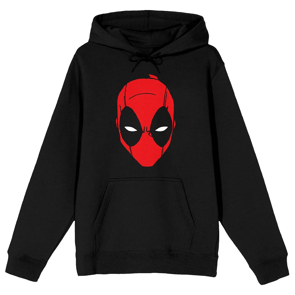 Unisex Black Deadpool Pullover Hoodie