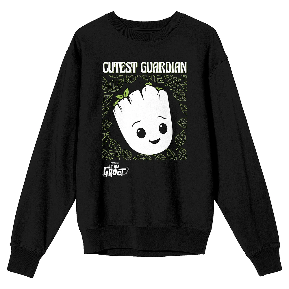 Unisex BIOWORLD Black Guardians of the Galaxy Pullover Sweatshirt