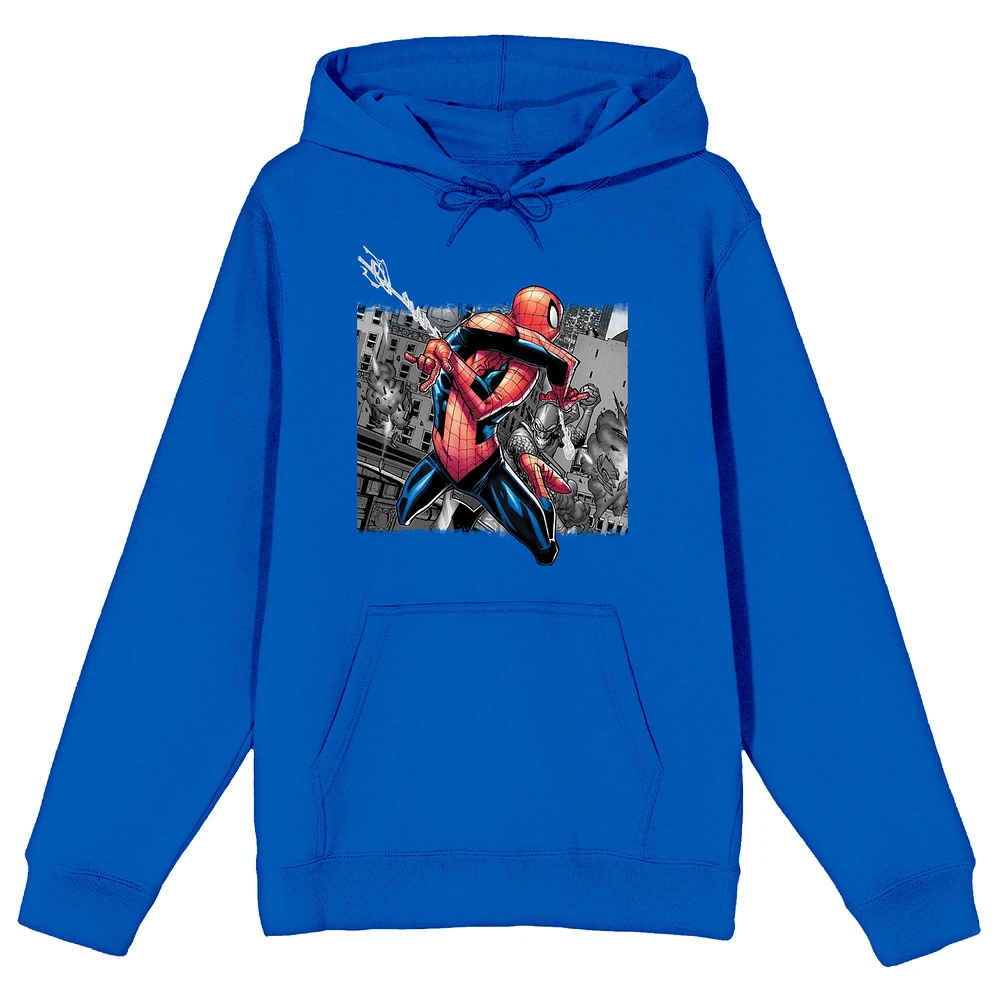 Unisex BIOWORLD Royal Spider-Man Pullover Hoodie
