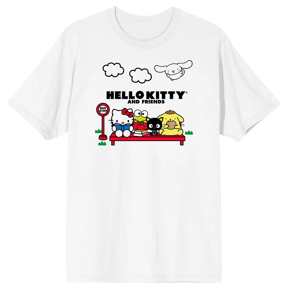 Women's BIOWORLD White Hello Kitty T-Shirt