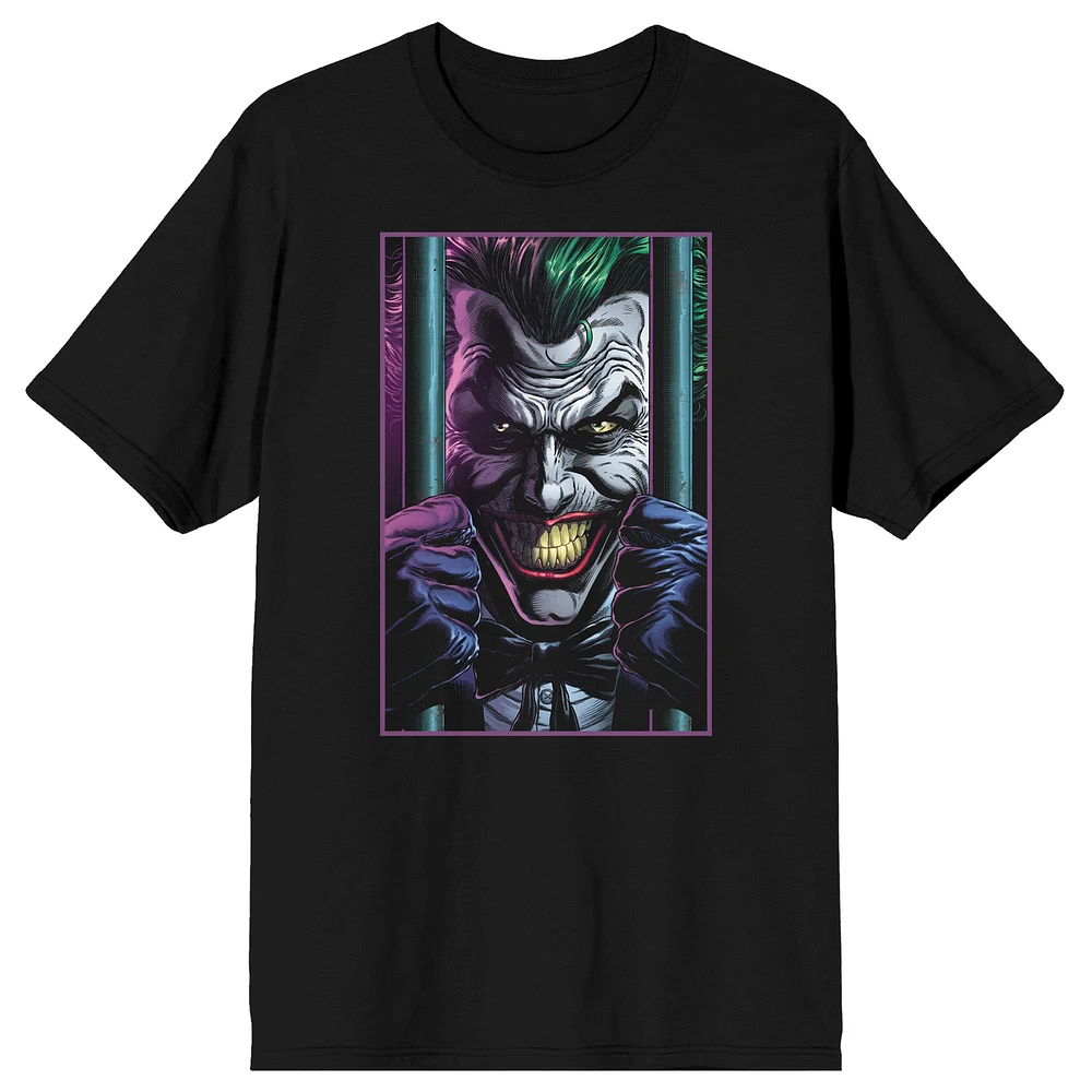 Unisex BIOWORLD Black Batman The Joker T-Shirt