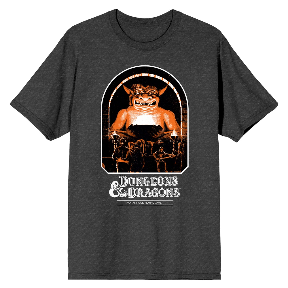 Unisex Charcoal Dungeons & Dragons T-Shirt