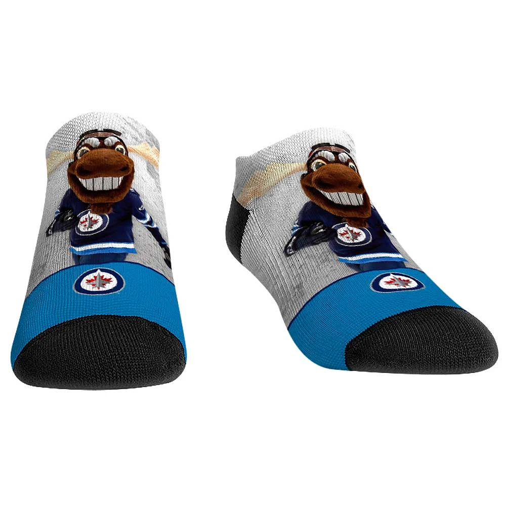Unisex Rock Em Socks Winnipeg Jets Mascot Walkout Low Cut Socks