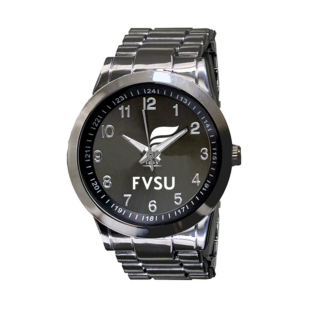 Fort Valley State Wildcats Integris Gunmetal Stainless Steel Watch