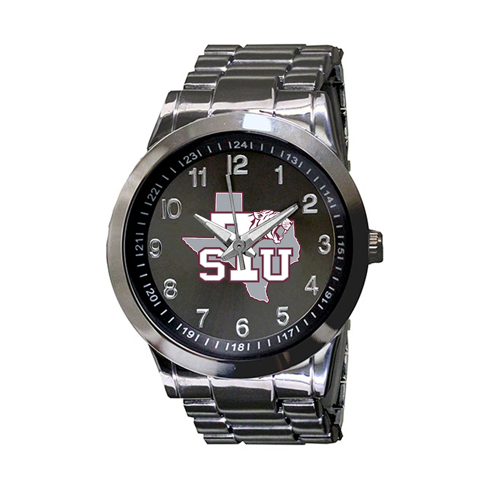 Texas Southern Tigers Integris Gunmetal Stainless Steel Watch