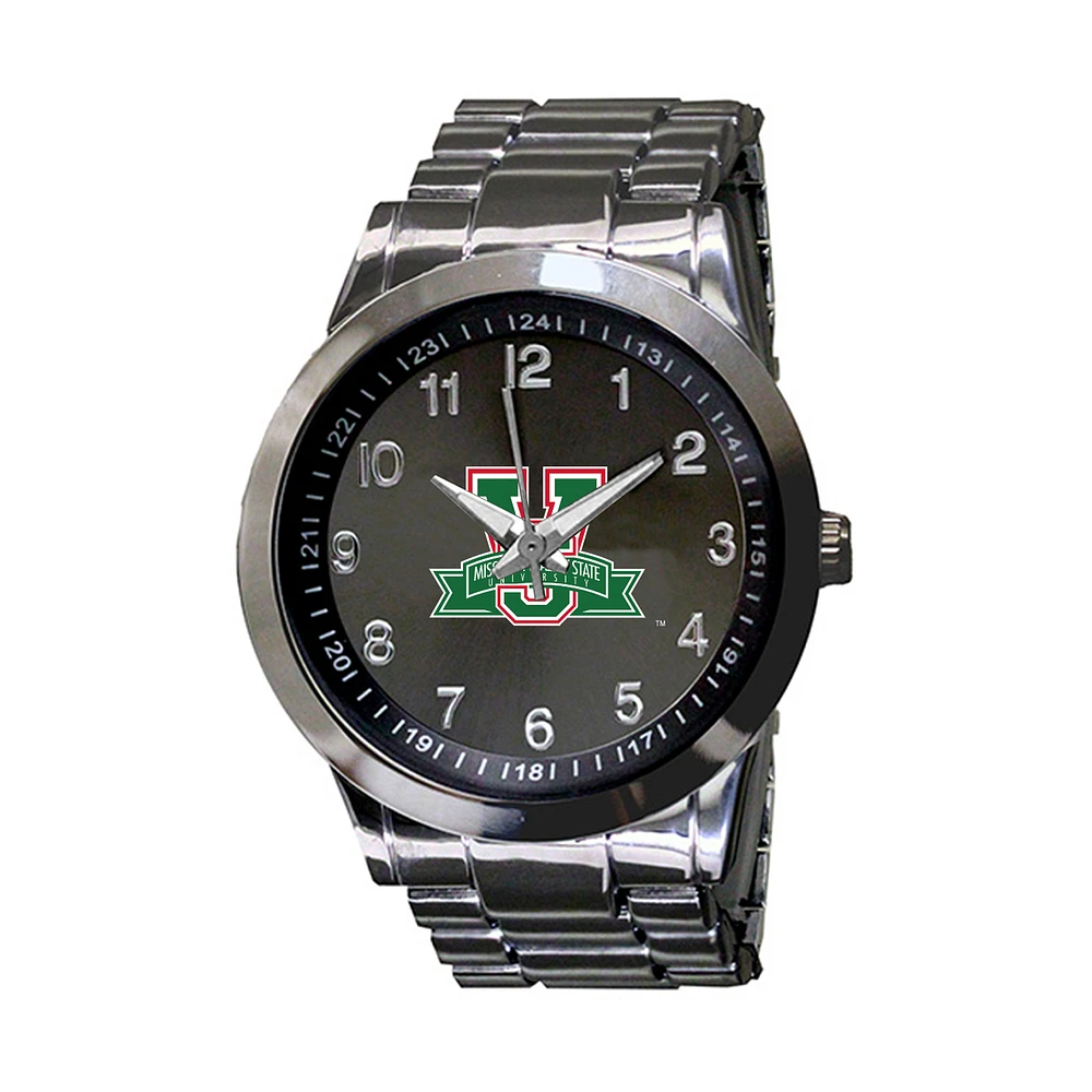 Mississippi Valley State Delta Devils Integris Gunmetal Stainless Steel Watch