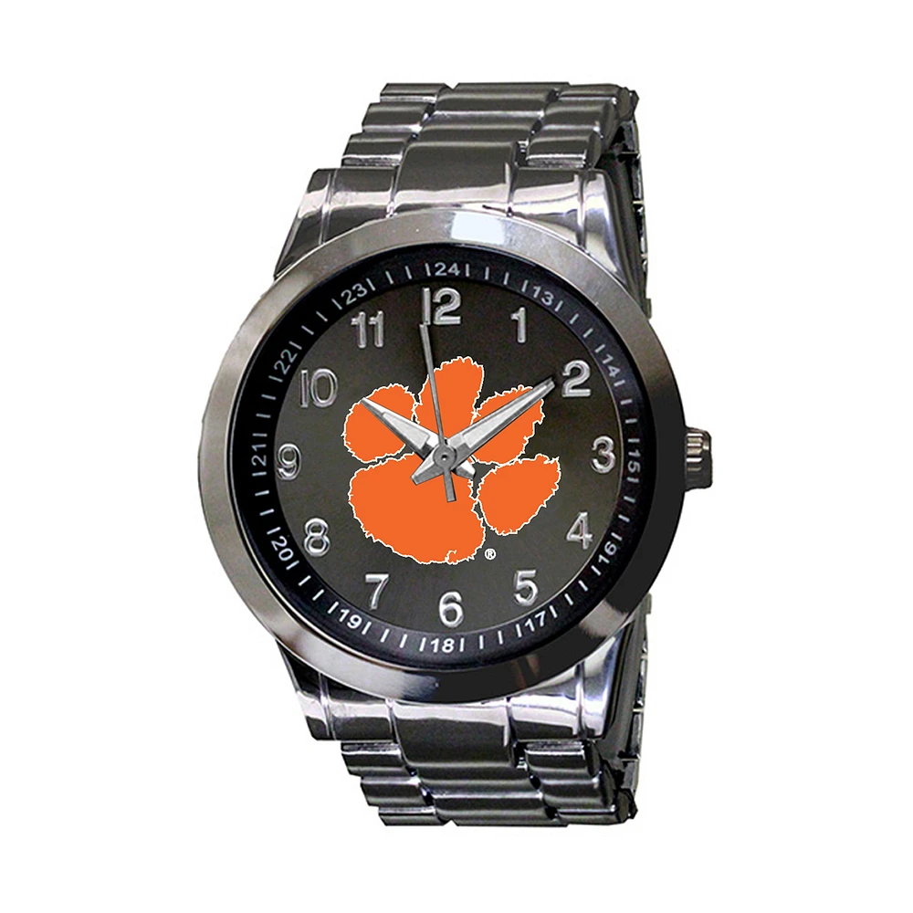 Clemson Tigers Integris Gunmetal Stainless Steel Watch