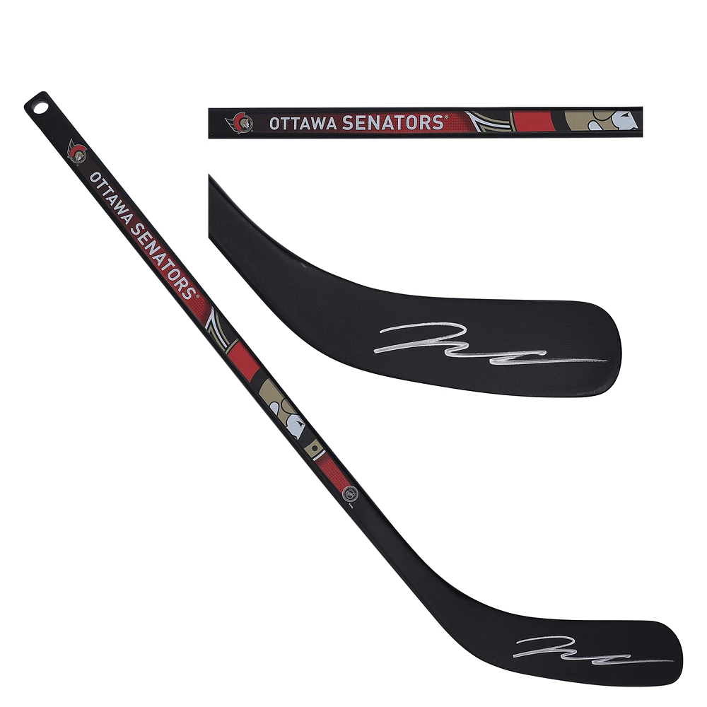 Jake Sanderson Ottawa Senators Autographed Mini Composite Hockey Stick