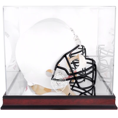 Fanatics Authentic Georgia Bulldogs College Football Playoff 2022 National Champions Mahogany Helmet Display Case