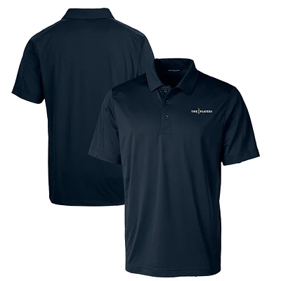 Men's Cutter & Buck Navy THE PLAYERS Big Tall DryTec Prospect Textured Stretch Polo