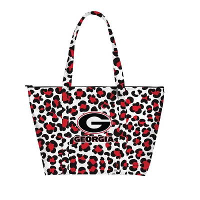 Georgia Bulldogs Leopard Weekender Tote Bag