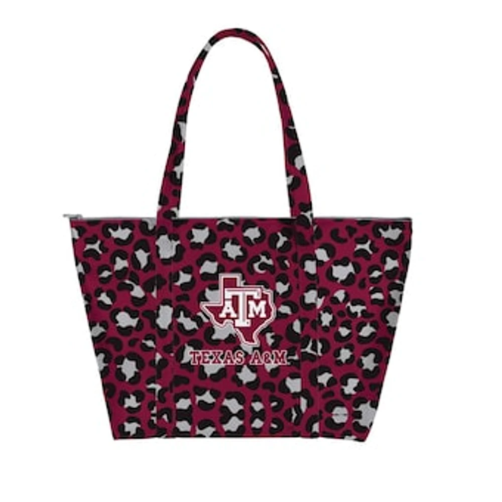 Texas A&M Aggies Leopard Weekender Tote Bag