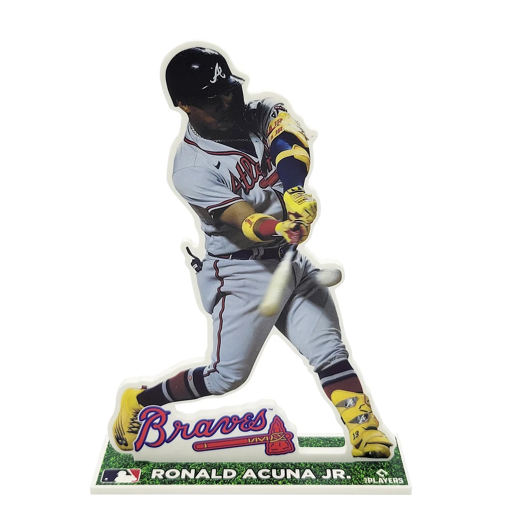 Ronald Acuña Jr. Atlanta Braves 12'' Player Standee Desktop Display