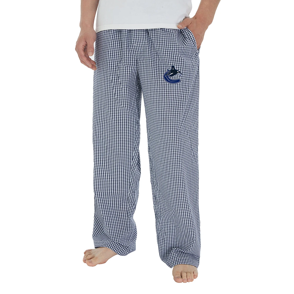 Men's Concepts Sport Blue Vancouver Canucks Traditional Woven Pants