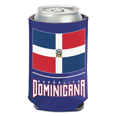 WinCraft Dominican Republic Baseball 2023 World Baseball Classic 12oz. Can Cooler