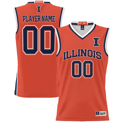 Youth GameDay Greats Illinois Fighting Illini NIL Pick-A-Player Lightweight Men's Basketball Jersey