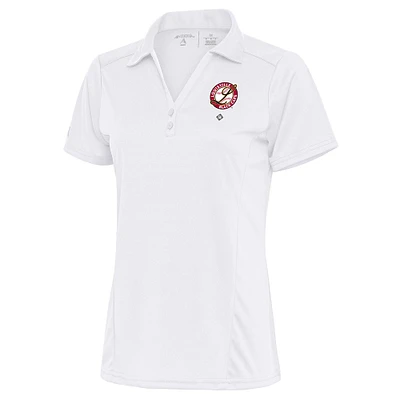 Women's Antigua Louisville Black Caps Tribute Polo