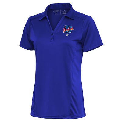 Women's Antigua Royal Cleveland Buckeyes Tribute Polo
