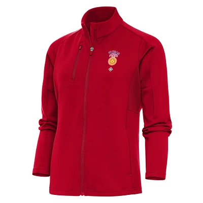 Women's Antigua Red Vargas Campeones Generation Full-Zip Jacket