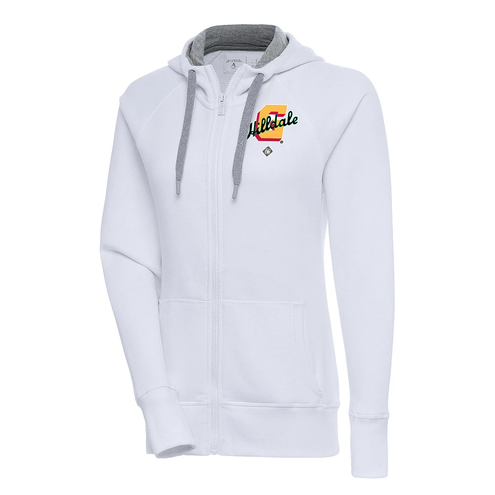 Women's Antigua Hilldale Club Victory Full-Zip Hoodie