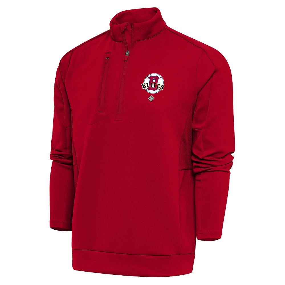 Men's Antigua Baltimore Elite Giants Generation Quarter-Zip Pullover Top