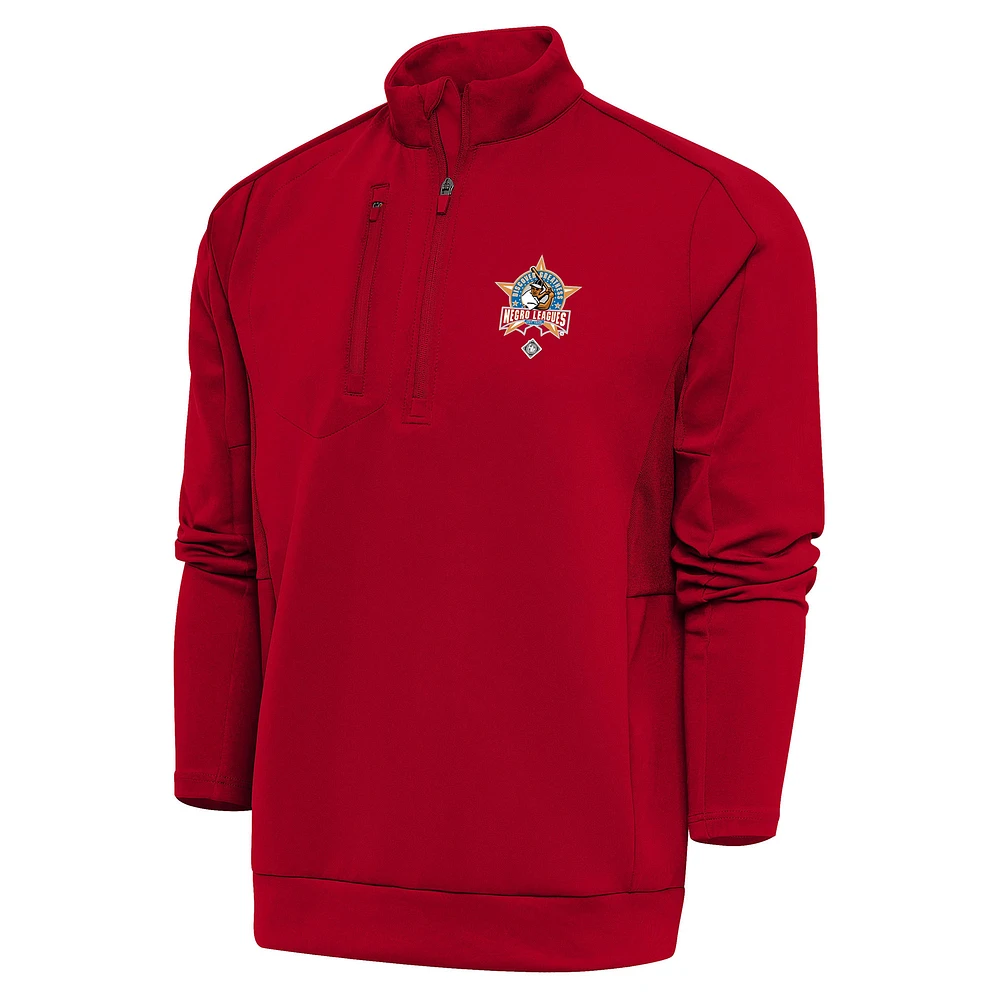 Men's Antigua Negro League Generation Quarter-Zip Pullover Top