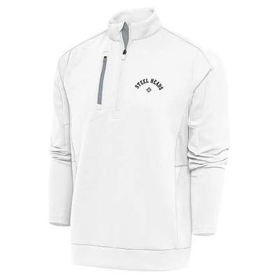 Men's Antigua Seattle Steelheads Generation Quarter-Zip Pullover Top