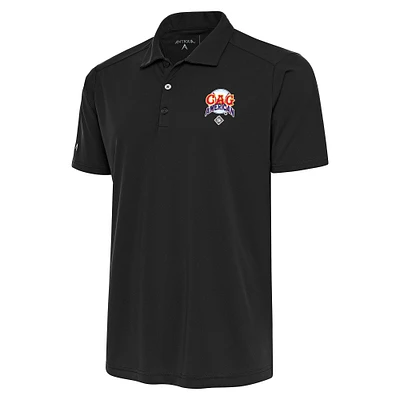 Men's Antigua Charcoal Chicago American Giants Tribute Polo