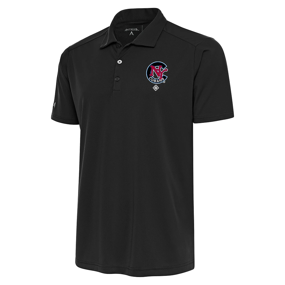 Men's Antigua Charcoal New York Cubans Tribute Polo
