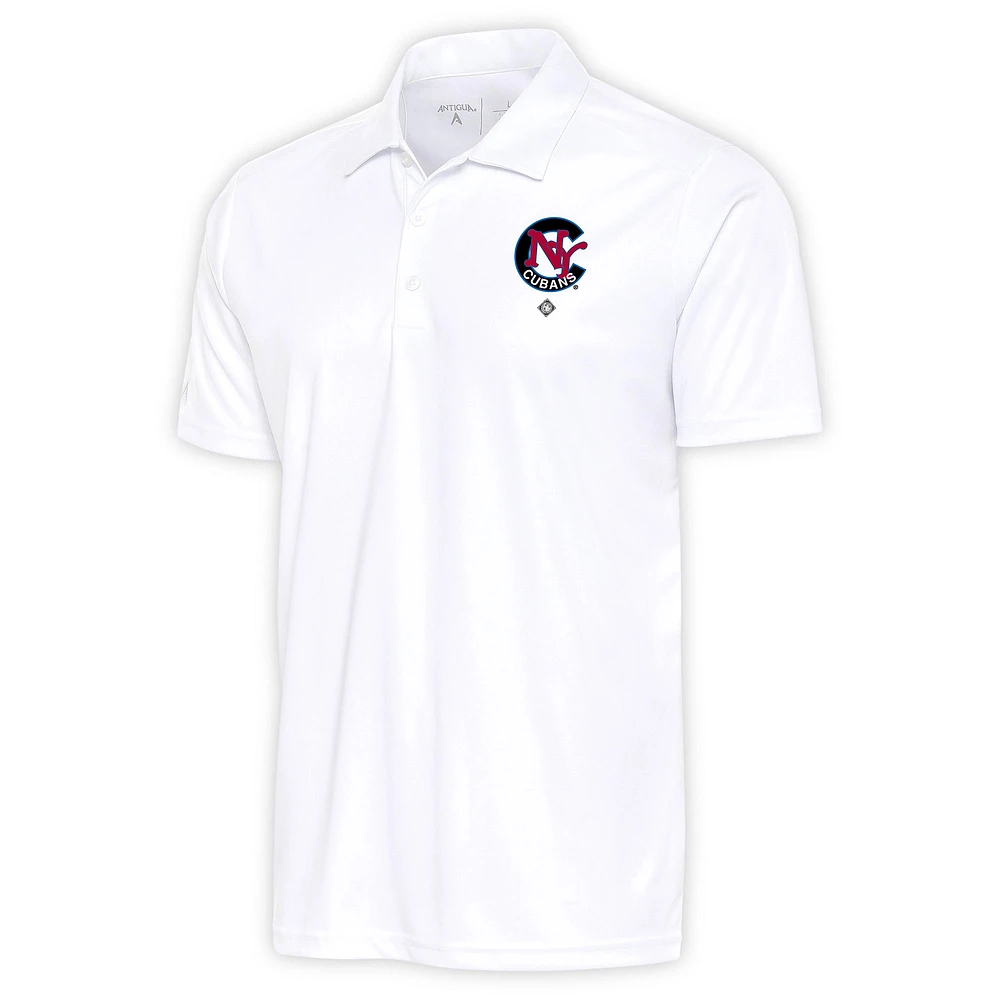 Men's Antigua White New York Cubans Tribute Polo