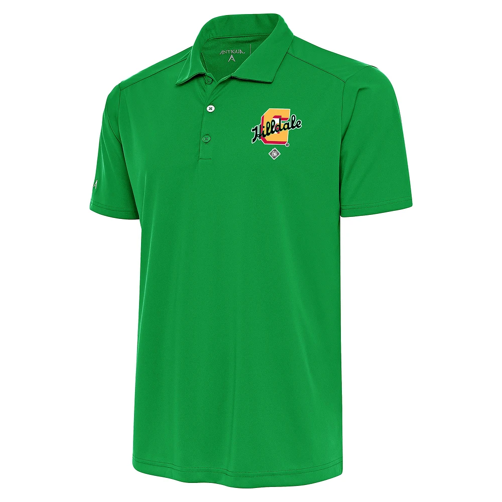 Men's Antigua Green Hilldale Club Tribute Polo