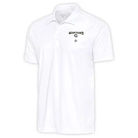 Men's Antigua White Miami Giants Tribute Polo