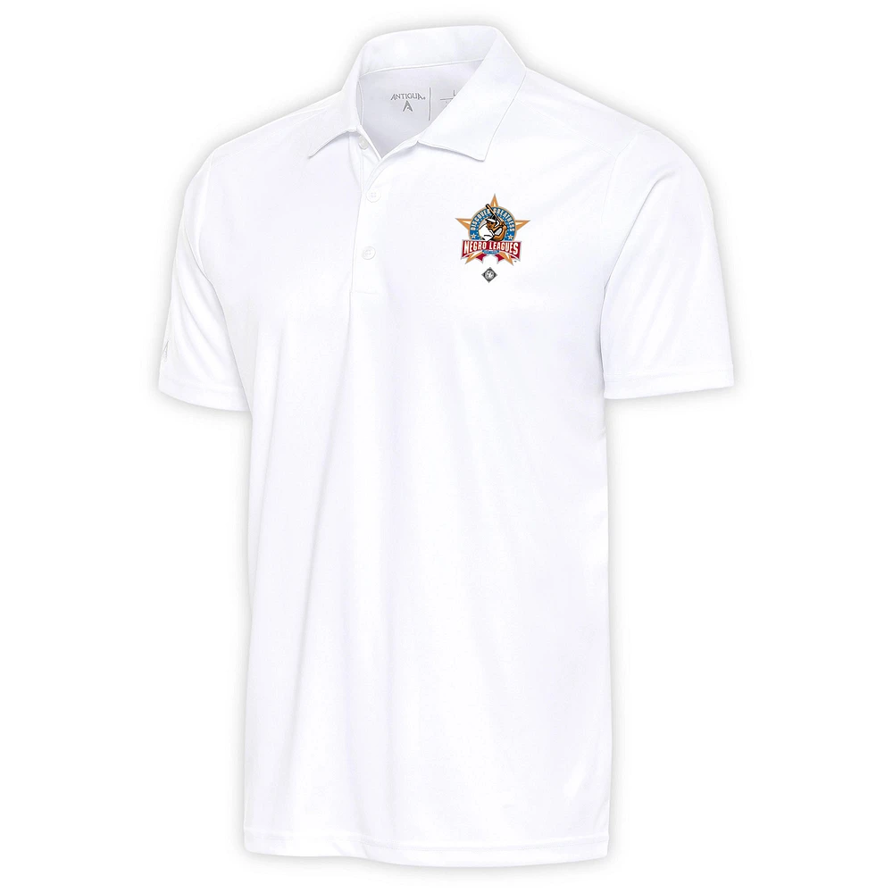 Men's Antigua White Negro League Tribute Polo