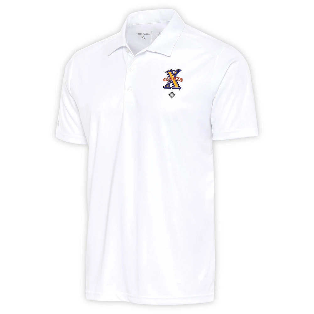 Men's Antigua White Cuban Giants Tribute Polo