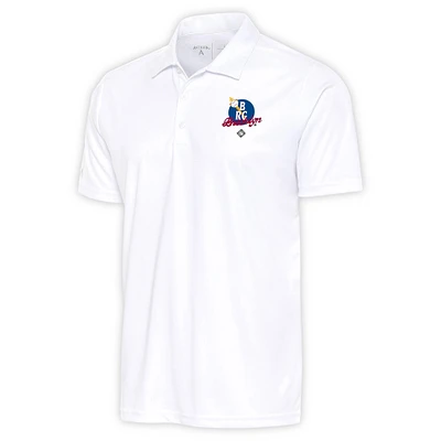Men's Antigua White Brooklyn Royal Giants Tribute Polo