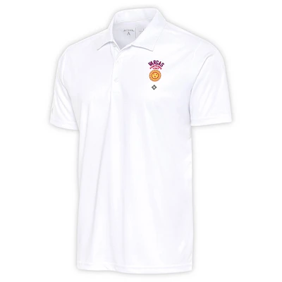 Men's Antigua White Vargas Campeones Tribute Polo
