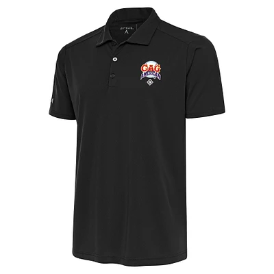 Men's Antigua Charcoal Chicago American Giants Big & Tall Tribute Polo