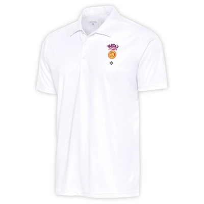 Men's Antigua White Vargas Campeones Big & Tall Tribute Polo