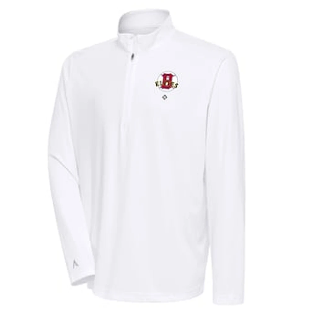 Men's Antigua Baltimore Elite Giants Tribute Quarter-Zip Pullover Top