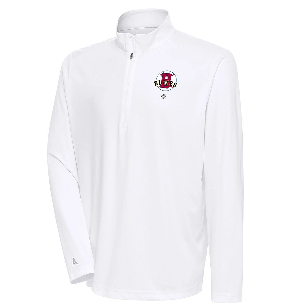 Men's Antigua Baltimore Elite Giants Tribute Quarter-Zip Pullover Top