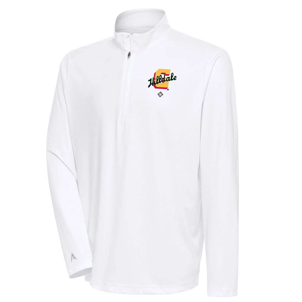 Men's Antigua Hilldale Club Tribute Quarter-Zip Pullover Top