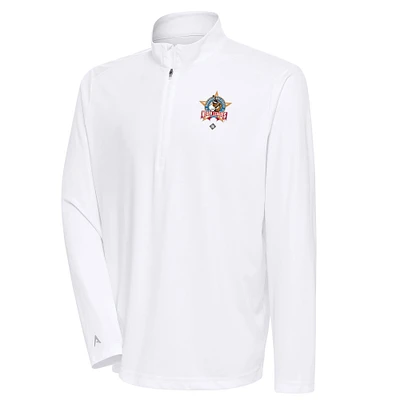 Men's Antigua Negro League Tribute Quarter-Zip Pullover Top