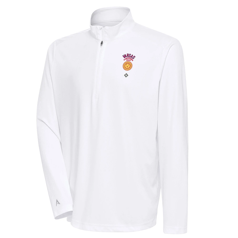 Men's Antigua Vargas Campeones Tribute Quarter-Zip Pullover Top