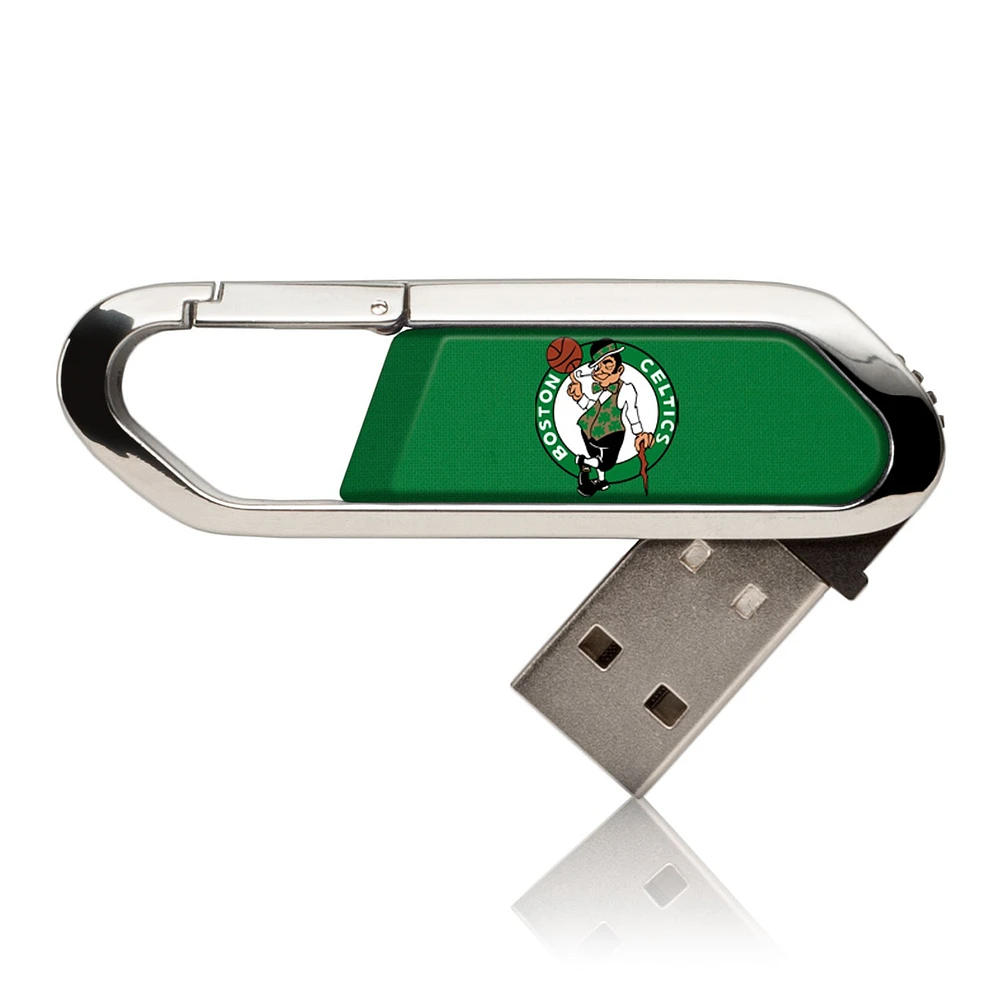 Boston Celtics Solid Design 32GB Clip USB Flash Drive