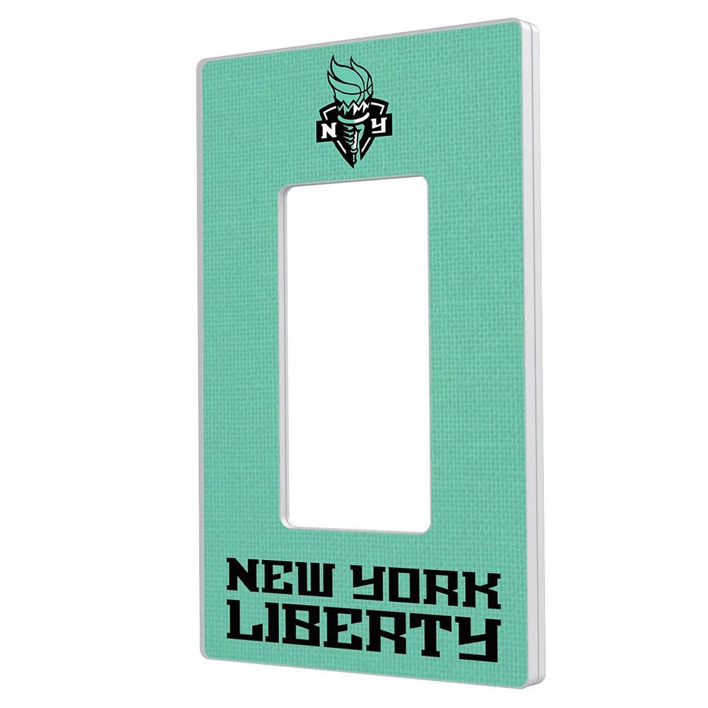 New York Liberty Solid Design Single Rocker Light Switch Plate